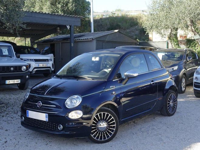 Fiat 500 C 0.9 8v TwinAir 85ch S&S Riva Dualogic BLEU FONCE de 2017