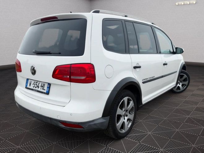 Volkswagen Touran CrossTouran 2.0 TDI 140 CV DSG 7 places  Blanc de 2011