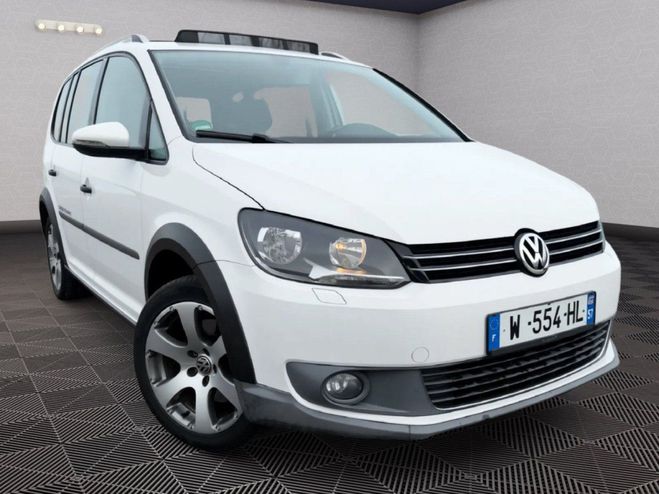 Volkswagen Touran CrossTouran 2.0 TDI 140 CV DSG 7 places  Blanc de 2011