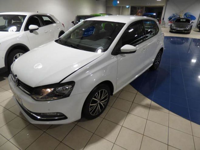 Volkswagen Polo 1.4 TDI 90 BMT Match BLANC de 2017