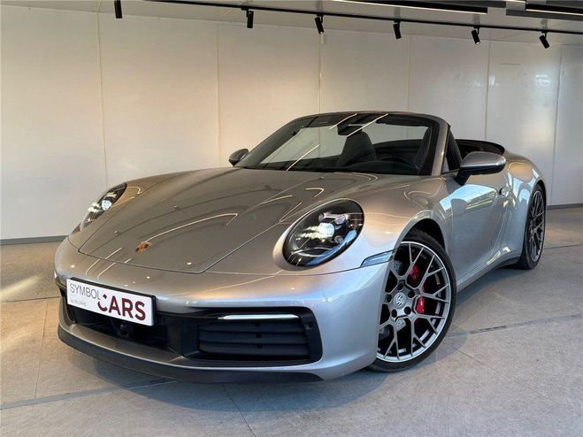 Cliquer pour voir la photo suivante Porsche 911 S CARRERA S CABRIOLET 3.0I 450 PDK Gris Clair de 2021