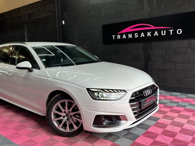 Audi A4 AVANT 30 TDI 136 S tronic 7/ CAMERA DE R Blanc de 2020
