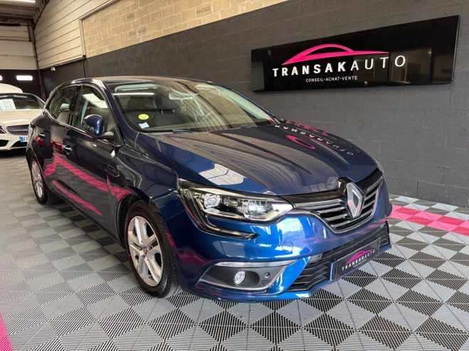 Cliquer pour voir la photo suivante Renault Megane IV BERLINE BUSINESS 1.5 dCi 110 Cv Energ Bleu de 2018