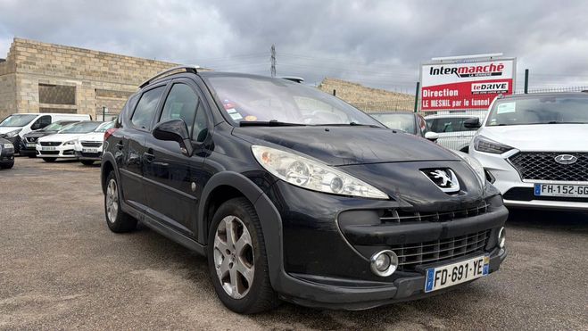 Peugeot 207 (2) SW 1.6 HDI 90 OUTDOOR 4 Noir de 2008