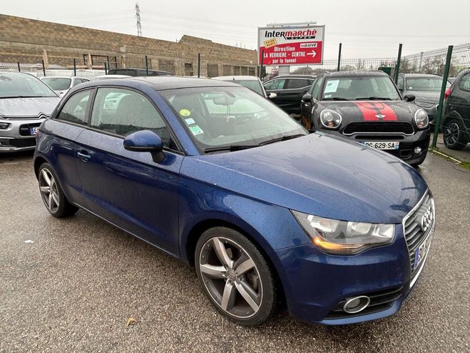 Audi A1 1.6 TDI 105 LUXE DESIGN CUIR PACK BOSE B Bleu de 2010