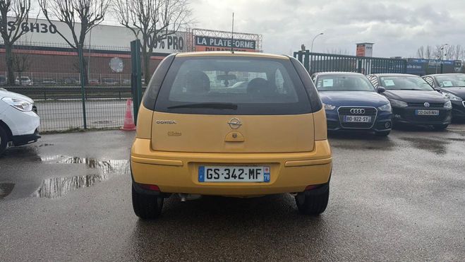 Opel Corsa III (2) 1.0 CITY TWINPORT  FIABLE Jaune de 2005