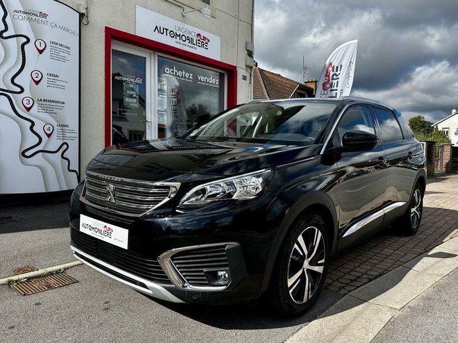 Peugeot 5008 1.5 BlueHDi 130 ch Allure 7 Places EAT8 Noir de 2018