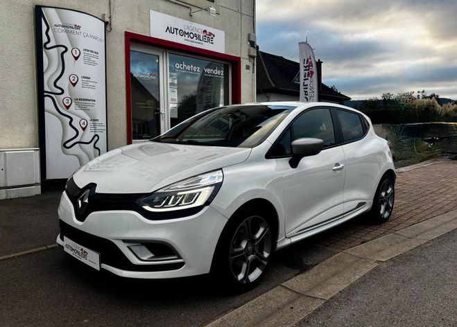 Cliquer pour voir la photo suivante Renault Clio IV 1.5 dCi Energy eco2 90 ch GT-LINE Blanc de 2017