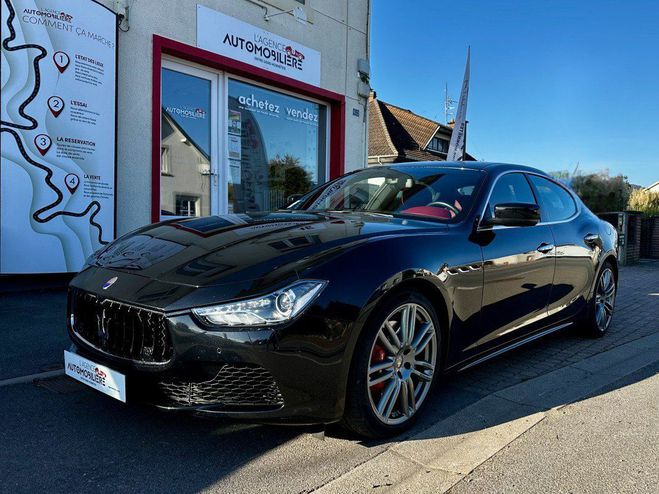 Maserati Ghibli III S Q4 3.0 i 410 ch V6 Noir de 2015
