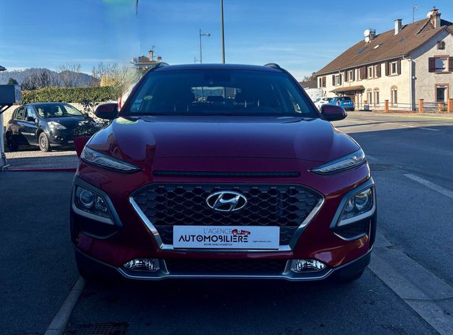 Hyundai Kona 1.6 CRDi 2WD DCT7 136 ch CREATIVE Rouge de 2019