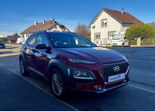 Hyundai Kona 1.6 CRDi 2WD DCT7 136 ch CREATIVE Rouge de 2019