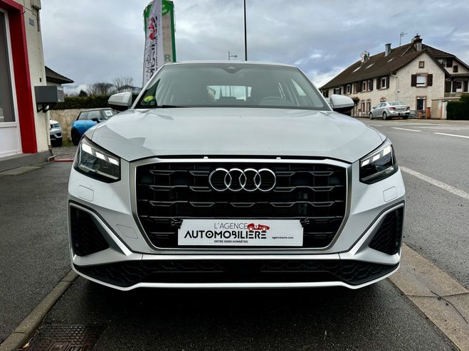 Audi Q2 2.0 TDI S-Tronic7 150 ch Advanced S-Line Blanc de 2022