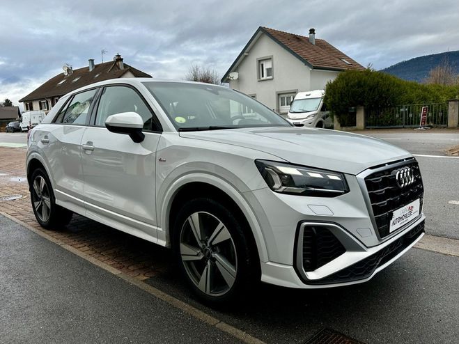 Audi Q2 2.0 TDI S-Tronic7 150 ch Advanced S-Line Blanc de 2022