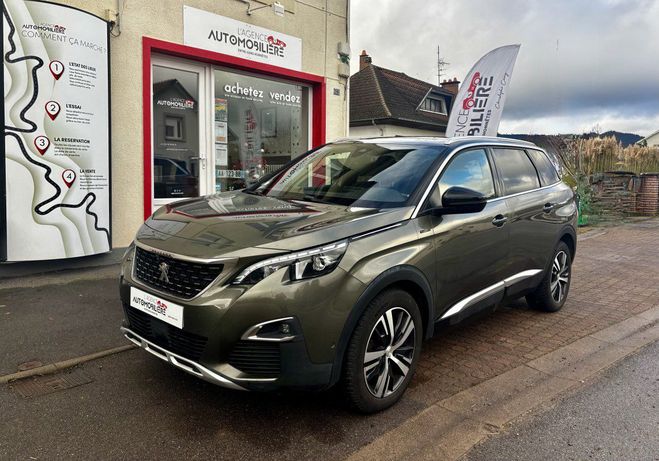 Peugeot 5008 II 1.2 130 ch Crossway Attelage Gris de 2017