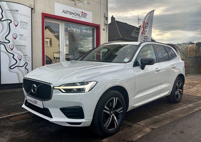 Cliquer pour voir la photo suivante Volvo XC60 II D4 2.0 TDi Geartronic8 190 ch R-DESIG Blanc de 2019
