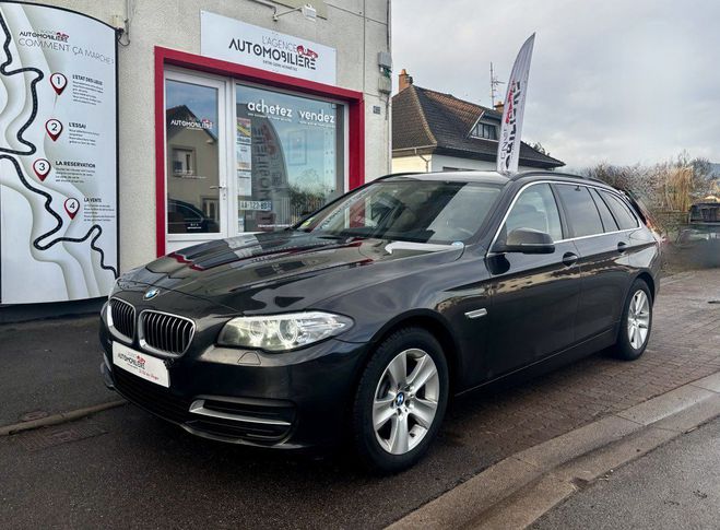 Cliquer pour voir la photo suivante BMW Serie 5 Touring (F11) 520d 2.0 d 163 ch Attelage Marron de 2015