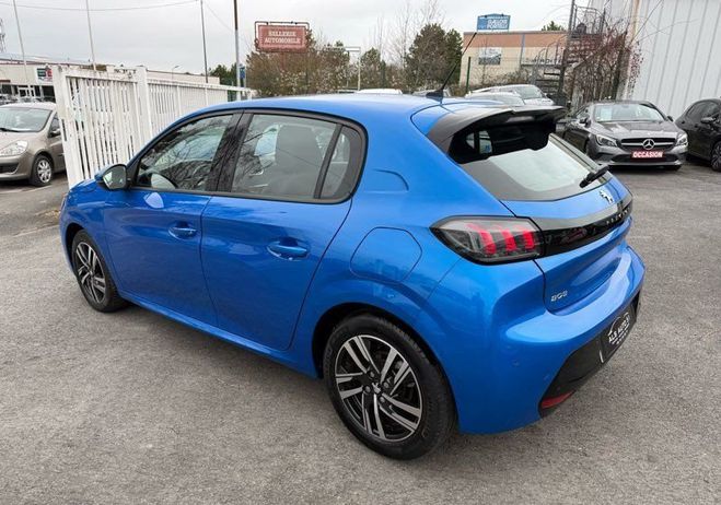 Peugeot 208 allure 100 cv eat8 Bleu de 2020
