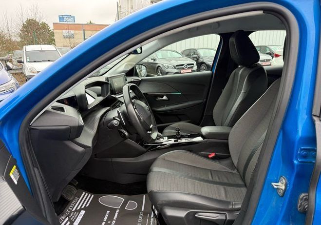 Peugeot 208 allure 100 cv eat8 Bleu de 2020
