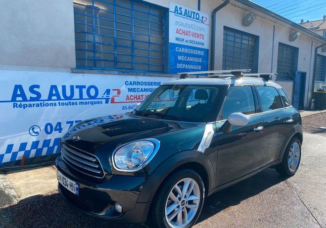 Mini Countryman R60 Cooper 1.6 D 112ch PACK CHILI Granti Vert de 2011