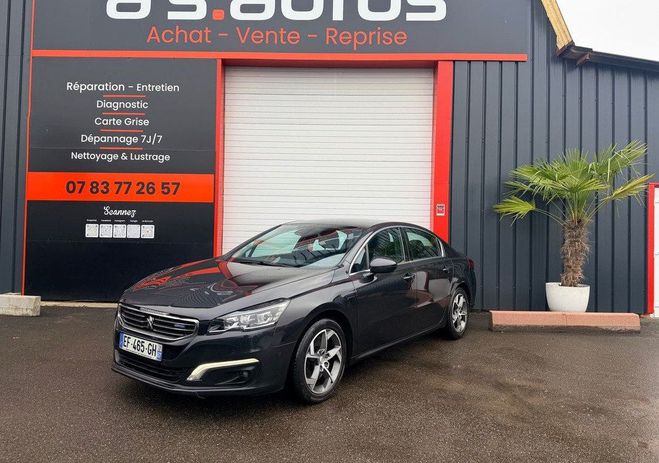 Cliquer pour voir la photo suivante Peugeot 508 2.0 BLU HDI 180 CV GT BOITE AUTO AFFICHA Bleu de 2016