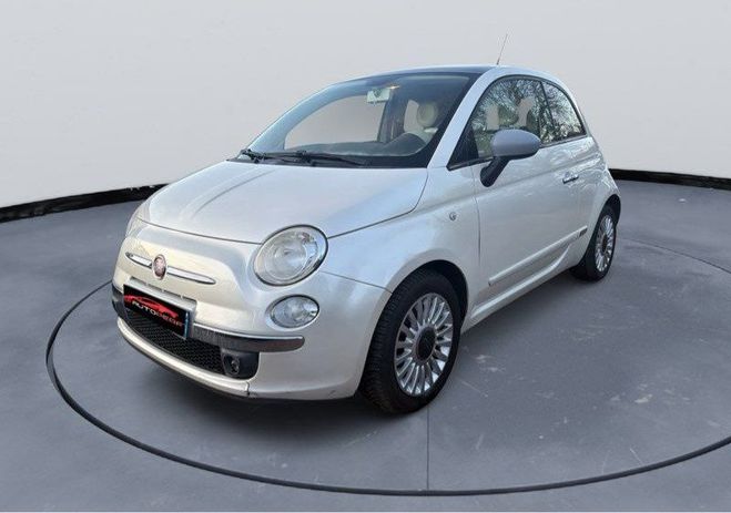Fiat 500 Lounge 1.2 69CH Beige de 2010