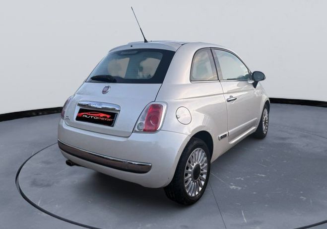 Fiat 500 Lounge 1.2 69CH Beige de 2010