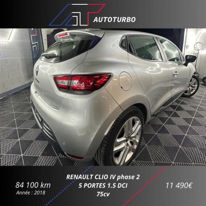 Renault Clio IV 1.5 DCI 75CH ENERGY BUSINESS 5P EURO6 Gris C de 2018
