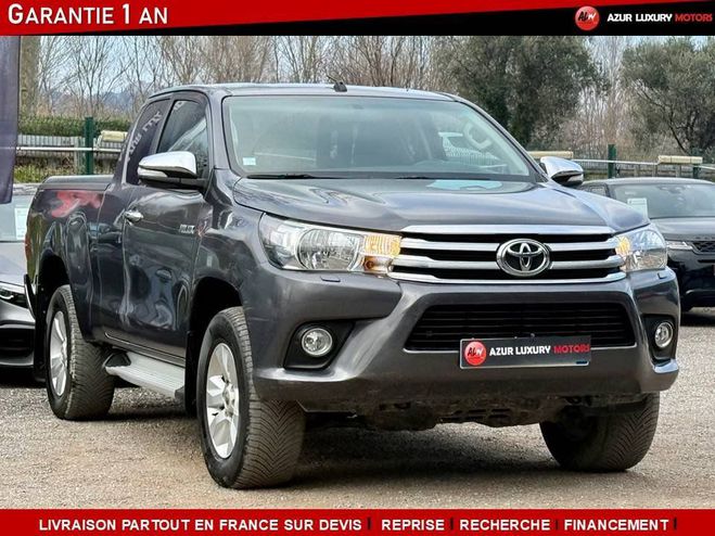 Toyota HI LUX 2.4 D-4D Xtra Cabine AWD TVA RECUP GRIS de 2017
