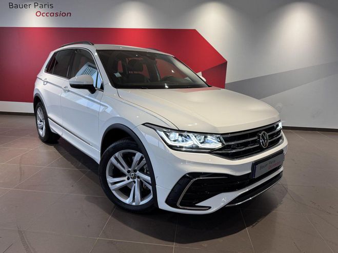 Volkswagen Tiguan 1.4 eHybrid 245ch DSG6 R-Line Blanc de 2022