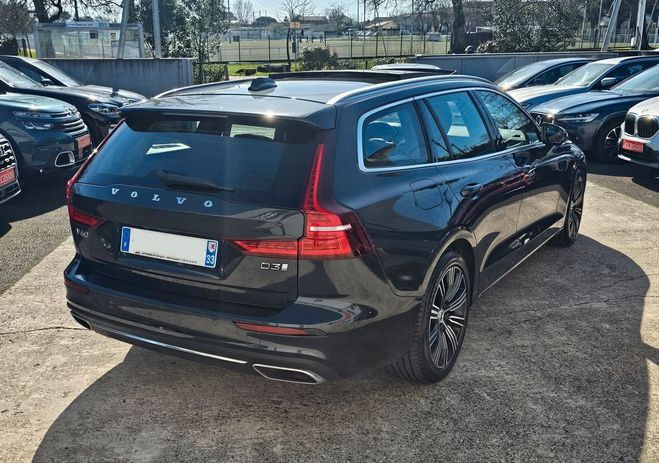Volvo V60 Superbe d3 150cv inscription 1ere main Gris de 2019