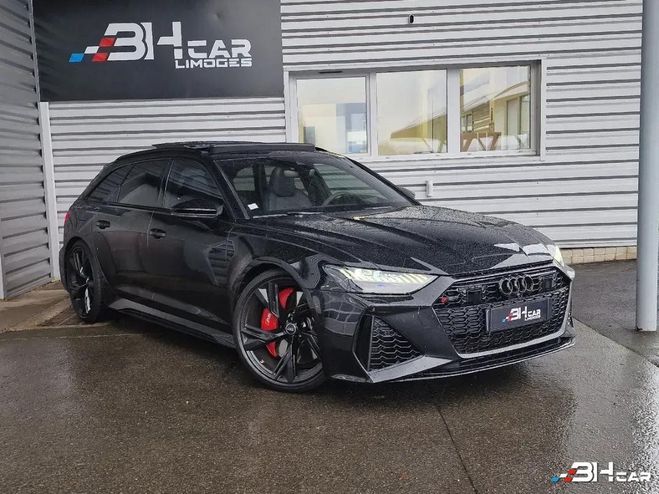 Audi RS6 AVANT C8 V8 4.0 TFSI 600ch Quattro Noir de 2020