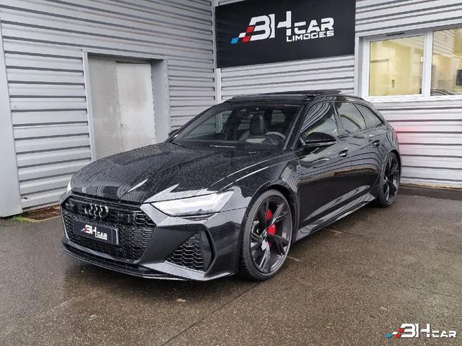 Audi RS6 AVANT C8 V8 4.0 TFSI 600ch Quattro Noir de 2020