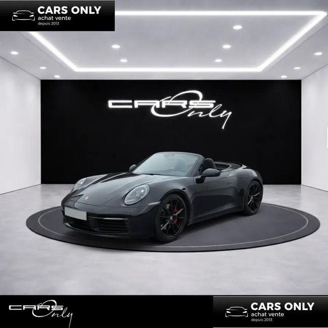 Porsche 911 CABRIOLET 992 3.0 450 S BVA Noir de 2019