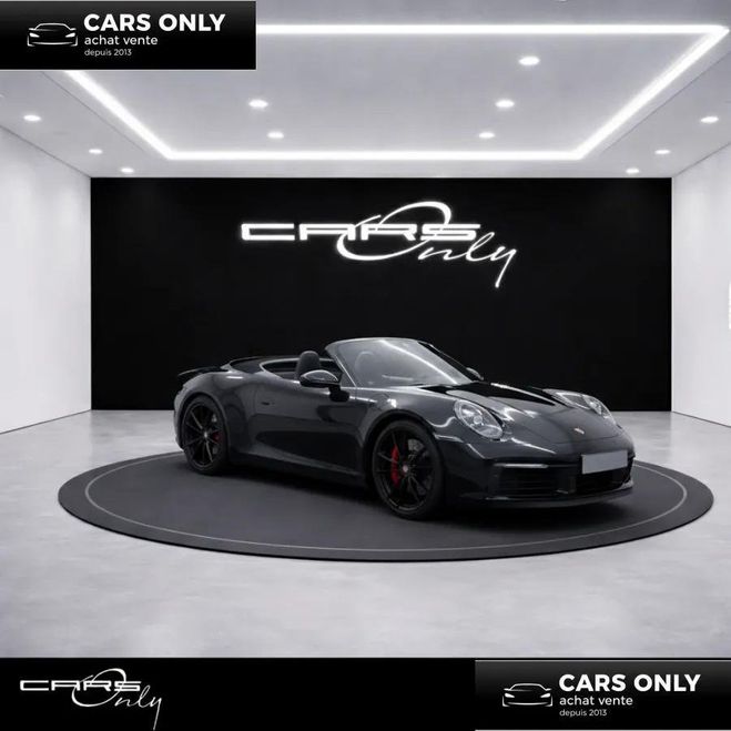 Porsche 911 CABRIOLET 992 3.0 450 S BVA Noir de 2019