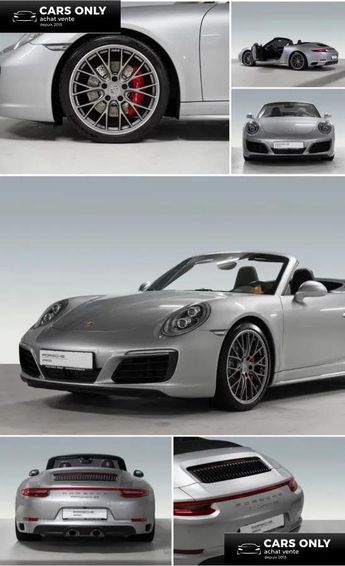  Voir d&eacute;tails -Porsche 911 CABRIOLET 991 3.0 420 CARRERA 4S PDK BVA &agrave; Cannes (06)