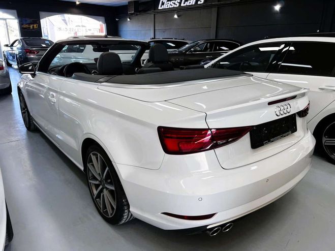 Audi A3 Cabriolet 2.0 TDi S-LINE BOITE AUTO COCK Blanc M�tallis� de 