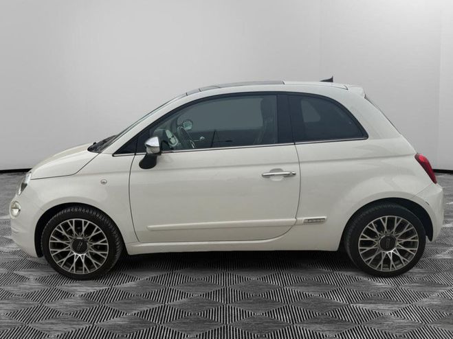 Fiat 500 1.2i - 69 Eco Pack Lounge BLANC de 2019
