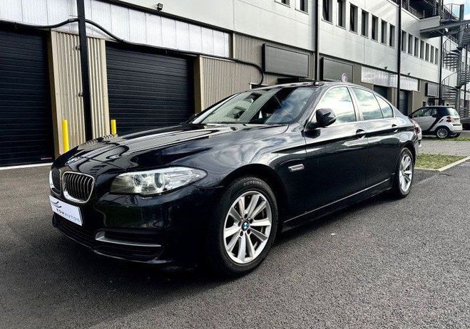 BMW Serie 5 (F10) 518DA 150CH BUSINESS   CARPLAY SS  Gris de 2014