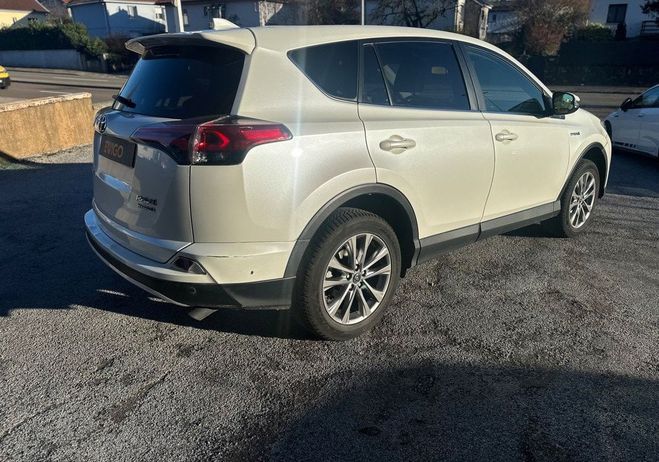 Toyota RAV 4 rav-4 2.5 197h 155 hybrid full-hybrid co Blanc de 2016