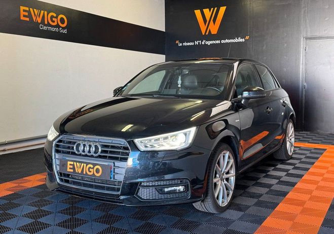 Audi A1 Sportback 1.6 tdi 115ch s-line Noir de 2016