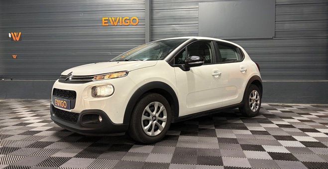 Citroen C3 generation-iii societe 1.5 bluehdi 100 f Blanc de 2019