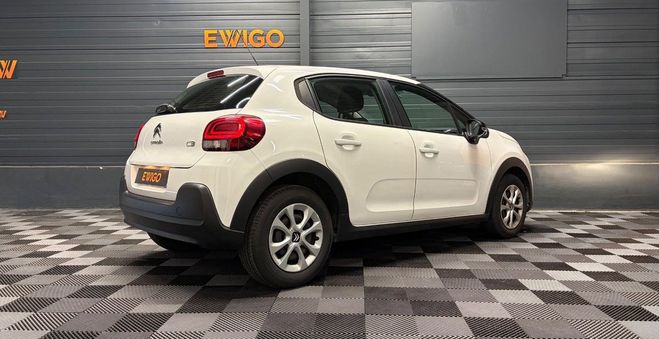 Citroen C3 generation-iii societe 1.5 bluehdi 100 f Blanc de 2019
