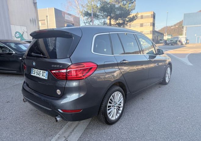 BMW Serie 2 220d 190 Xdrive Grand Tourer Luxury BVA8 Gris de 2016