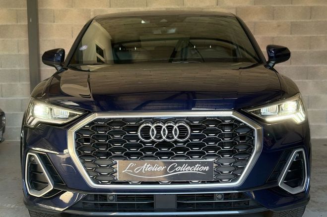 Audi Q3 Sportback 35 TFSI S LINE CAMERA DE RECUL Bleu de 2021