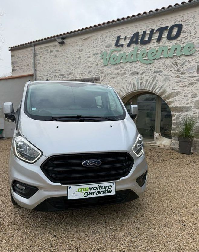 Ford Custom TRANSIT 2.0 EcoBlue 130ch Trend Business Gris de 2022