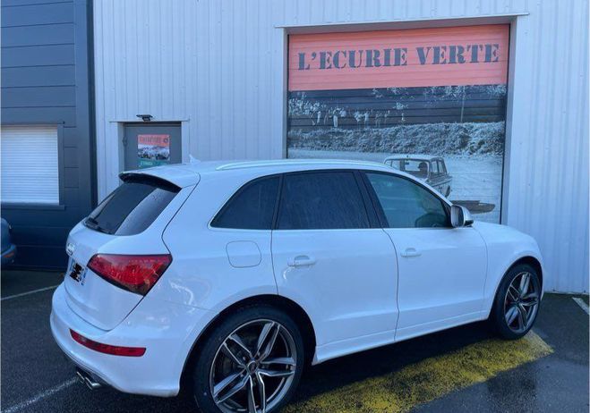 Audi SQ5 3,0 V6 bi-tdi 313 ch quattro sline Blanc de 2014
