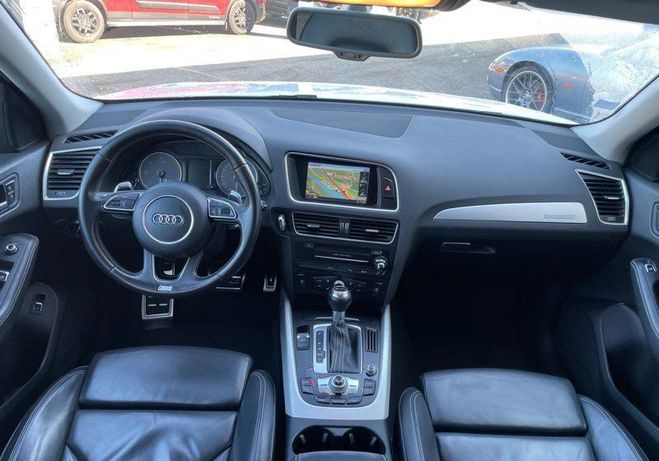 Audi SQ5 3,0 V6 bi-tdi 313 ch quattro sline Blanc de 2014