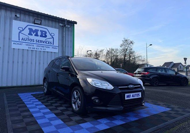 Ford Focus 1.0L Ecoboost 100cv Titanium GPS Bluetoo Noir de 2014