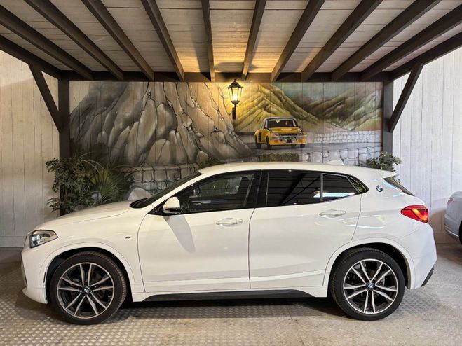 BMW X2 118DA 150 CV SDRIVE M SPORT BVA8 Blanc de 2019