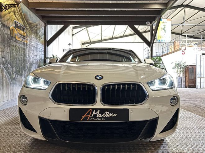 BMW X2 118DA 150 CV SDRIVE M SPORT BVA8 Blanc de 2019